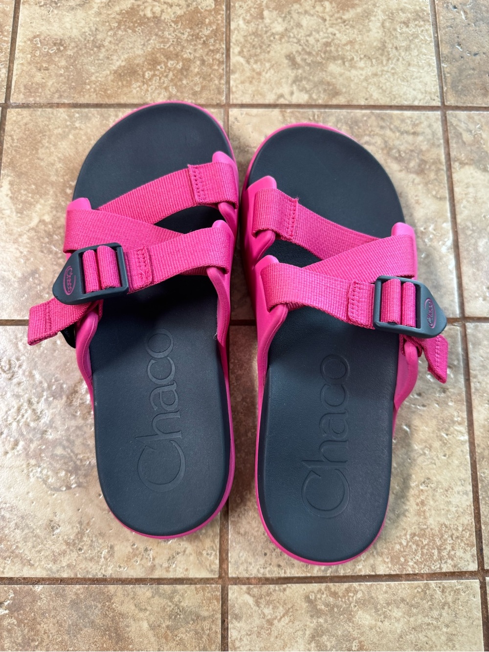 Chaco Chillos Pink Strap Sandals Women’s 7